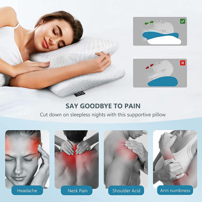 Premium Ergonomic Neck Pain Relief Pillow