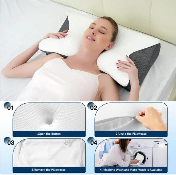 Premium Ergonomic Neck Pain Relief Pillow